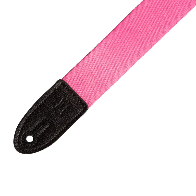 Levy's Leathers 1.5" Kids Guitar Strap Series with Tri-Glide Adjustment; Pink (MPJR-PNK) - Image 3